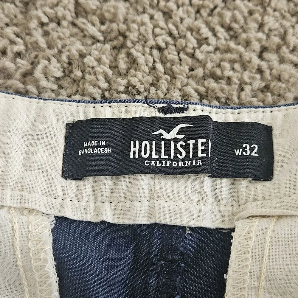 Hollister Flat Front Shorts Epic Flex Shorts Men's Size 32 Pineapple Preppy 7